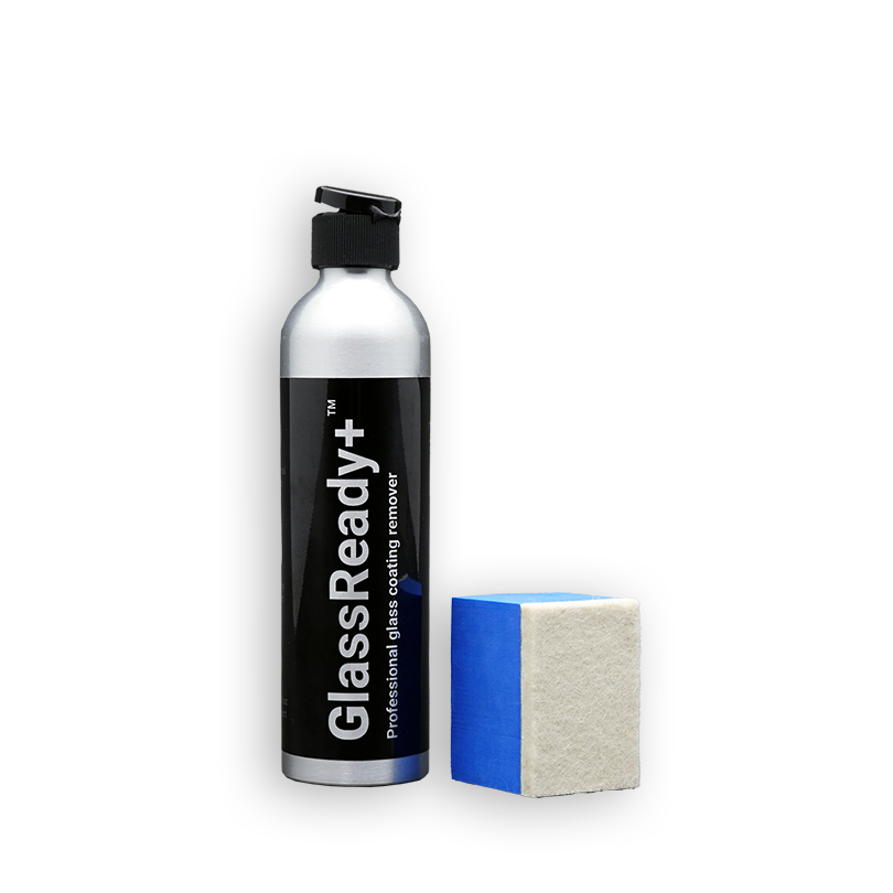 Glass coating remover